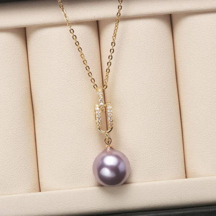 🎁yang 12k Limited Time Promotion🎁Japan Top Akoya Pearl Jewelry Set (Necklace+Earrings+Adjustable ring)