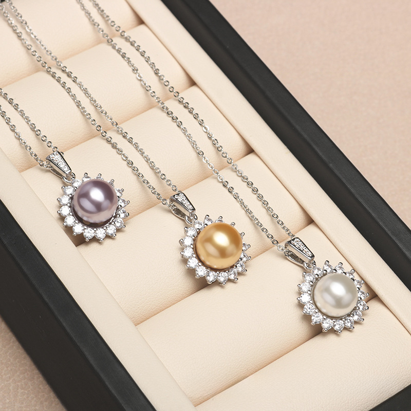 ❤️12k-2 🔥New Limited Time Promotion 70% OFF❤️🎁 Akoya Pearl Jewelry Set (Necklace, Earrings)