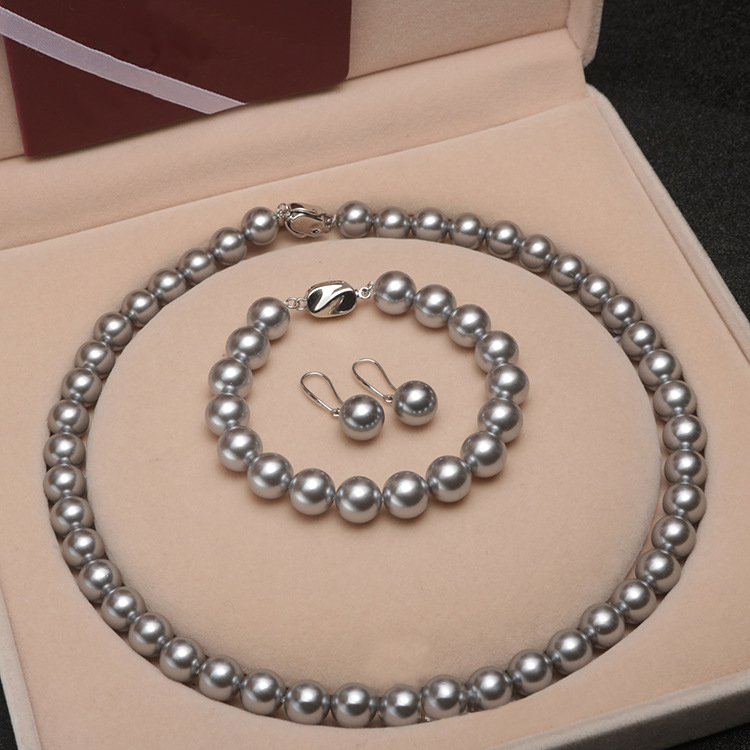 ❤️12k 🔥Hot Sale - 50% OFF🎁Akoya Pearl Jewelry Set (Necklace, Bracelet, Earrings)