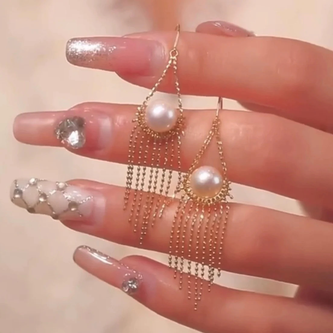 🎁Akoya Pearl Rasia Earrings-yang36-jo