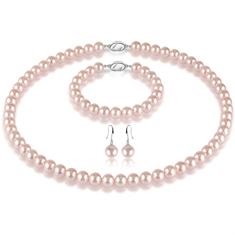 ❤️12k 🔥Hot Sale - 50% OFF🎁Akoya Pearl Jewelry Set (Necklace, Bracelet, Earrings)