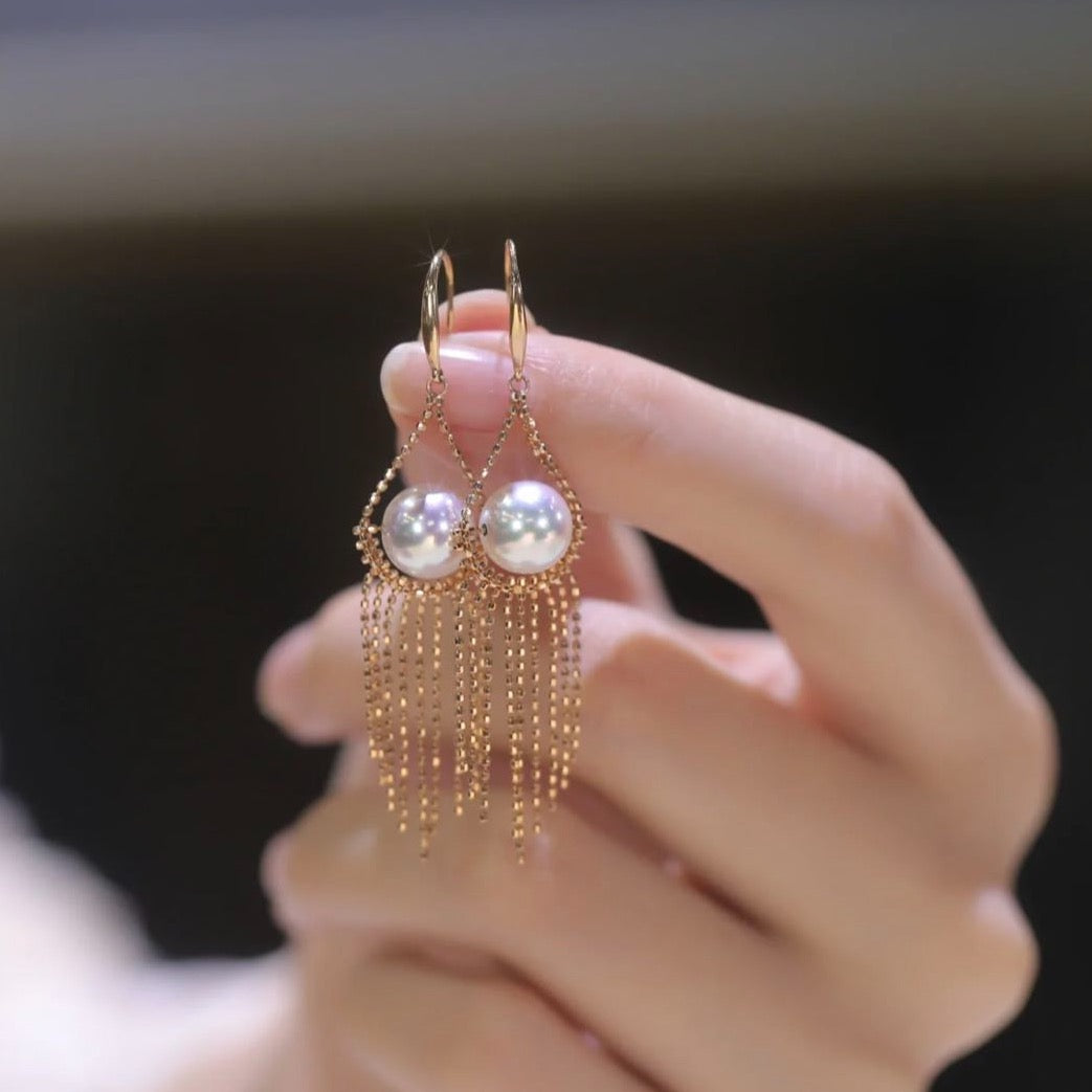 🎁Akoya Pearl Rasia Earrings-yang36-jo