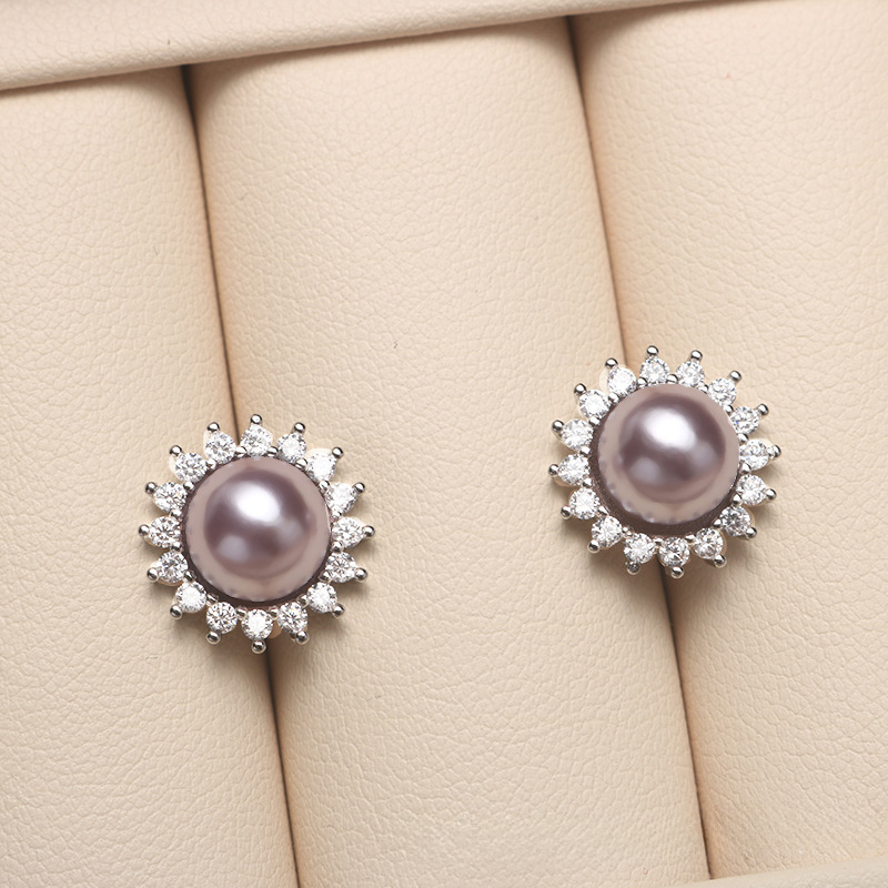 ❤️12k-2 🔥New Limited Time Promotion 70% OFF❤️🎁 Akoya Pearl Jewelry Set (Necklace, Earrings)